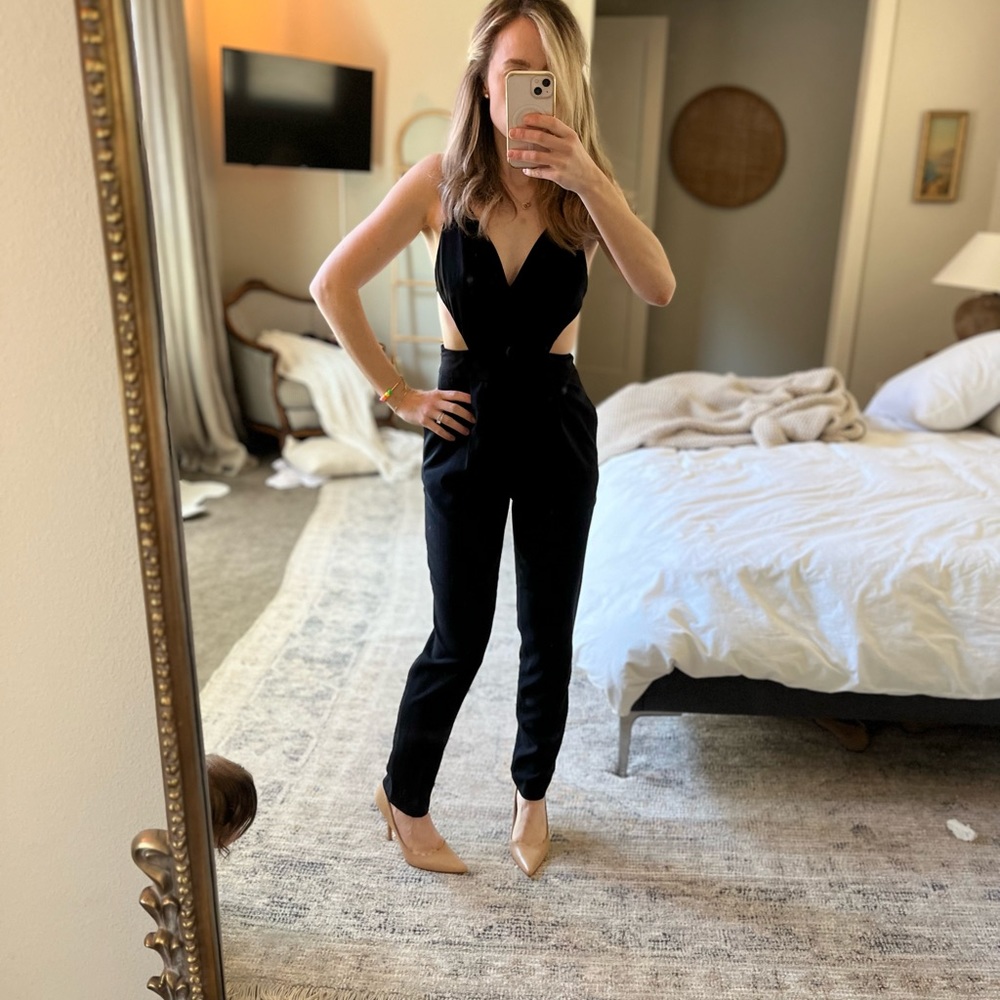 ASOS brand black jumpsuit